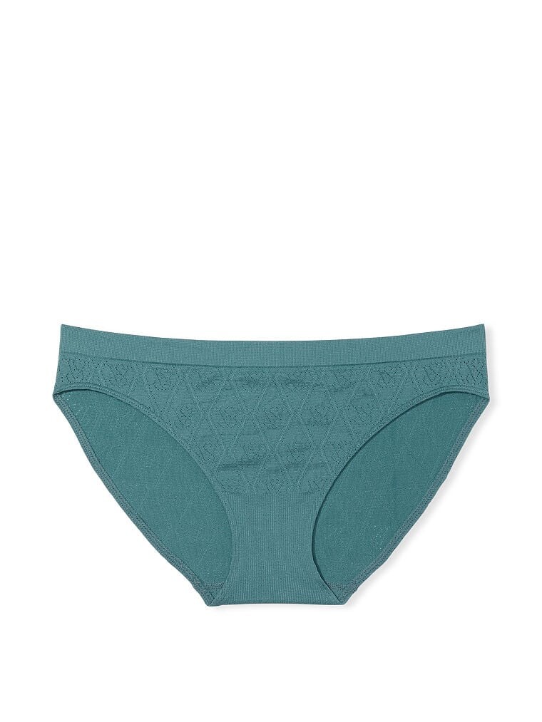 

Трусы Victoria's secret Seamless Bikini, бирюзовый