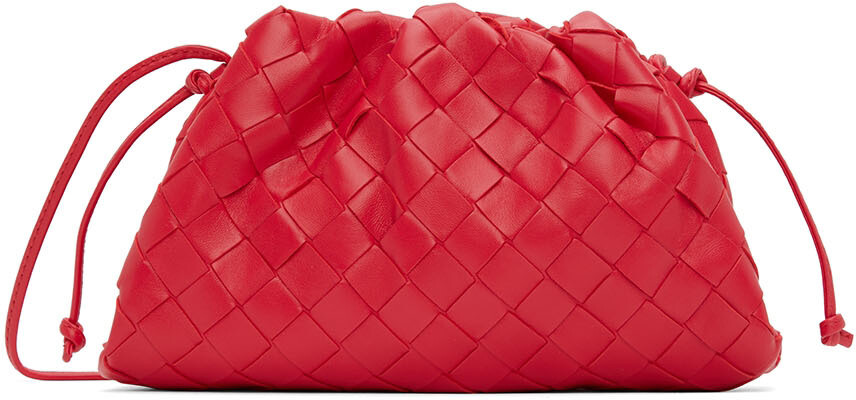 

Красный мини-клатч Intrecciato Bottega Veneta