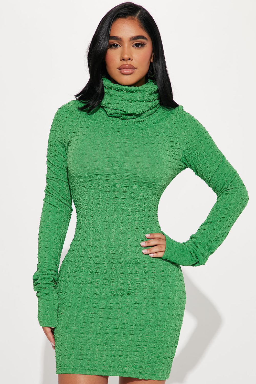 

Мини платье Fashion Nova S5225D, зеленый