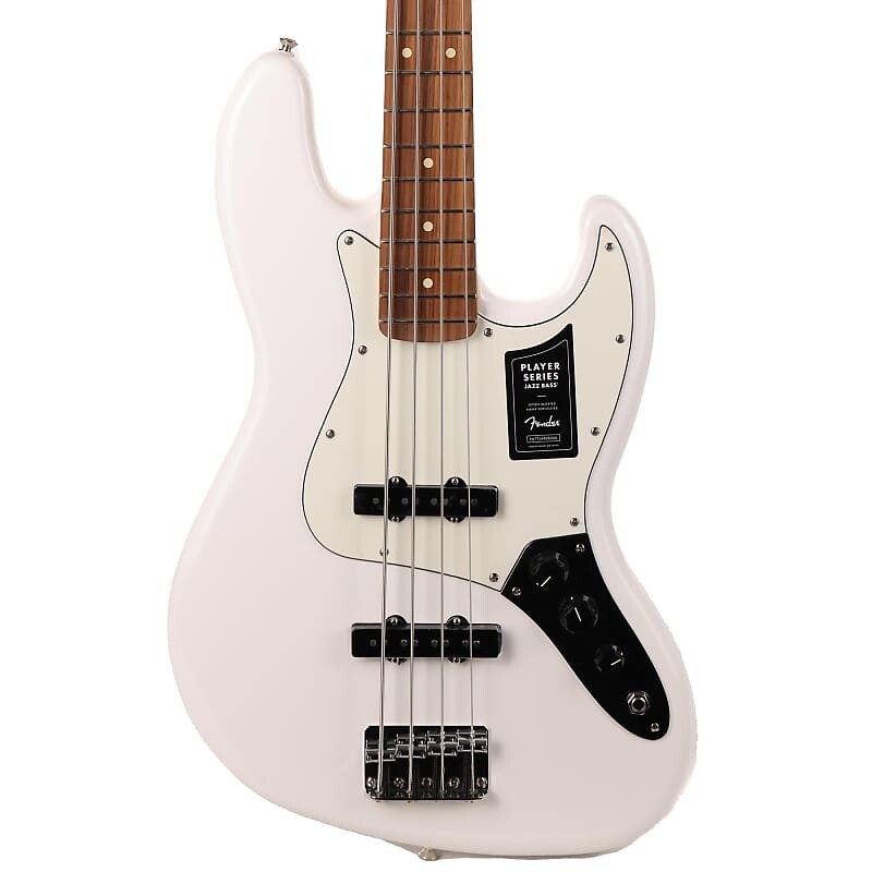 

Fender Player Jazz Bass Pau Ferro Гриф Polar White