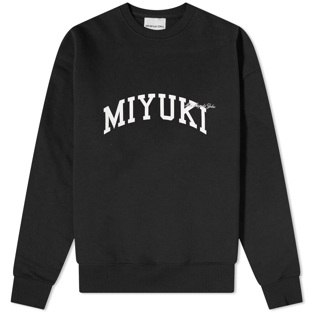 

Толстовка MKI College Logo Crew Sweat, Черный