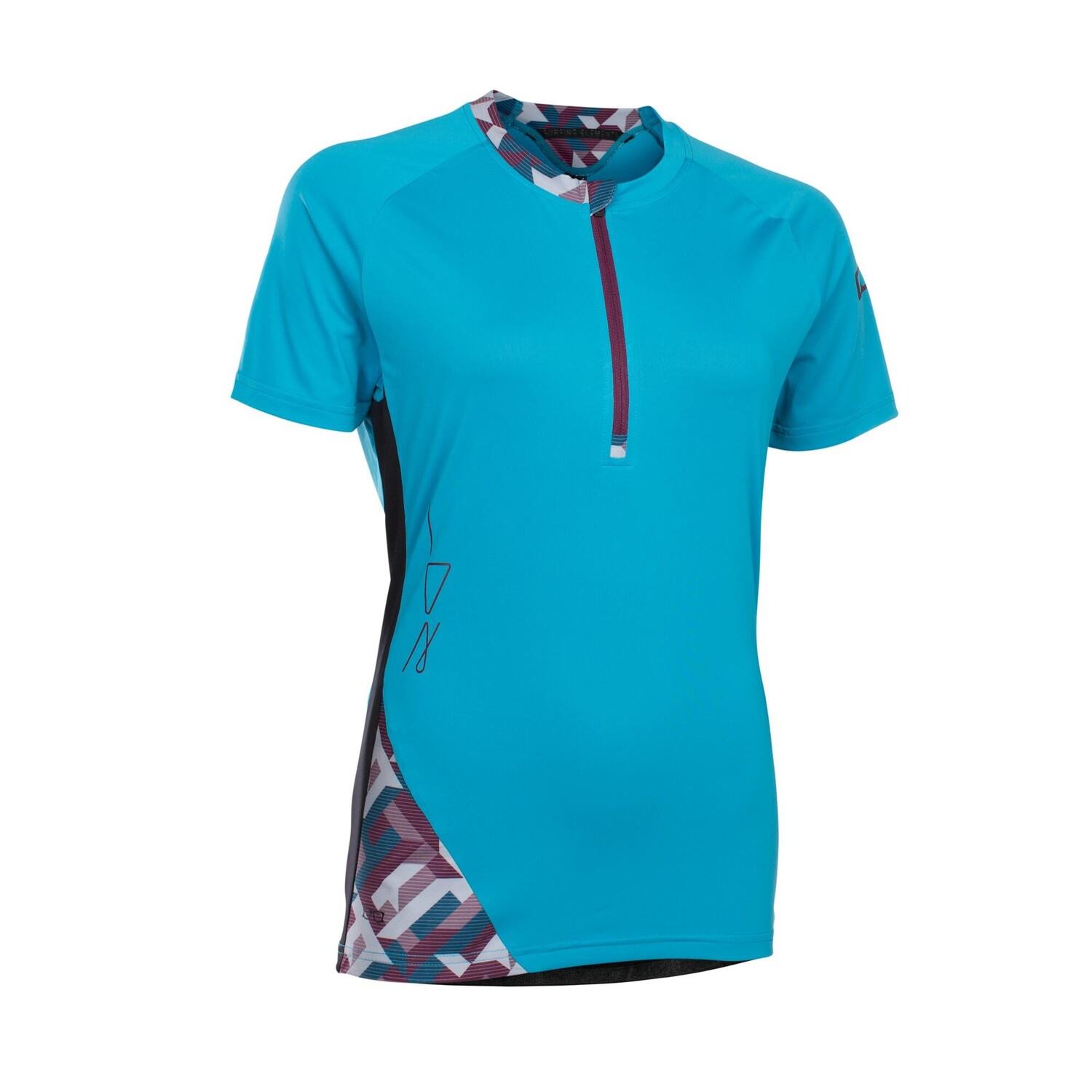

Велорубашки ION - женские - Half Zip SS Traze AMP WMS, синий