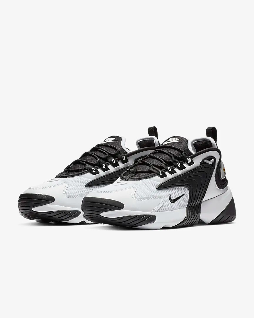 Nike white and black zoom online