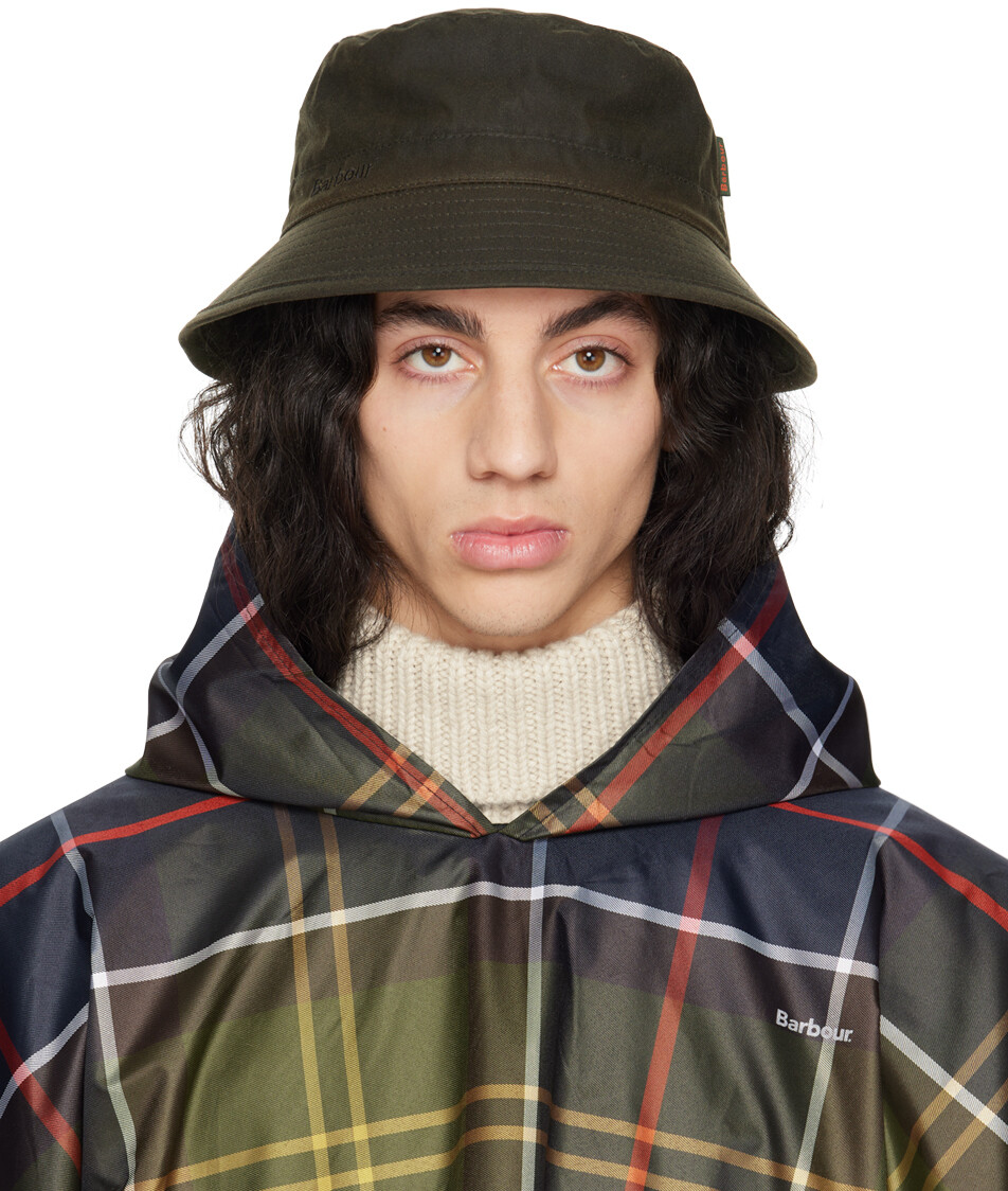

Спортивная ведро цвета хаки Barbour