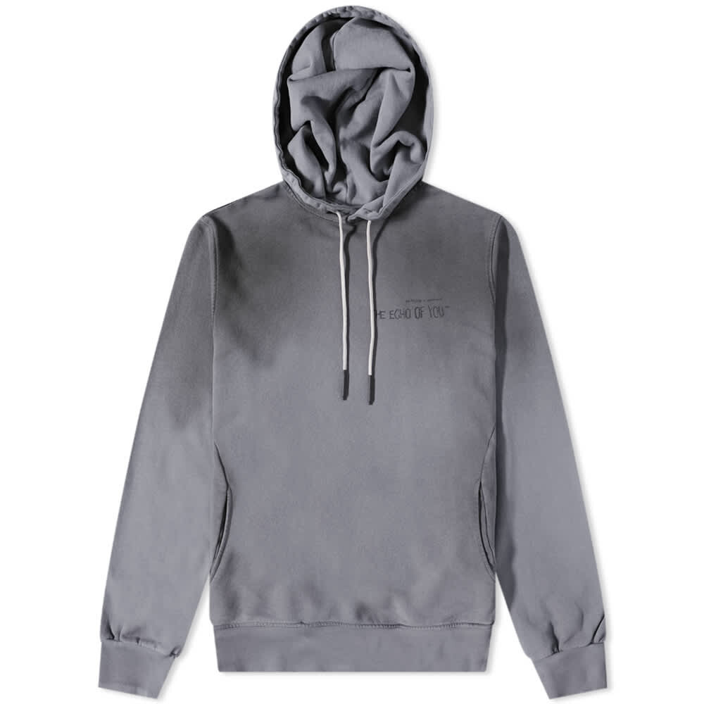 

Толстовка Tobias Birk Nielsen Neso Serigraphy Echo Hoody, Серый