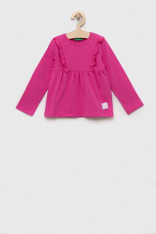 

Детская футболка United Colors of Benetton, фиолетовый