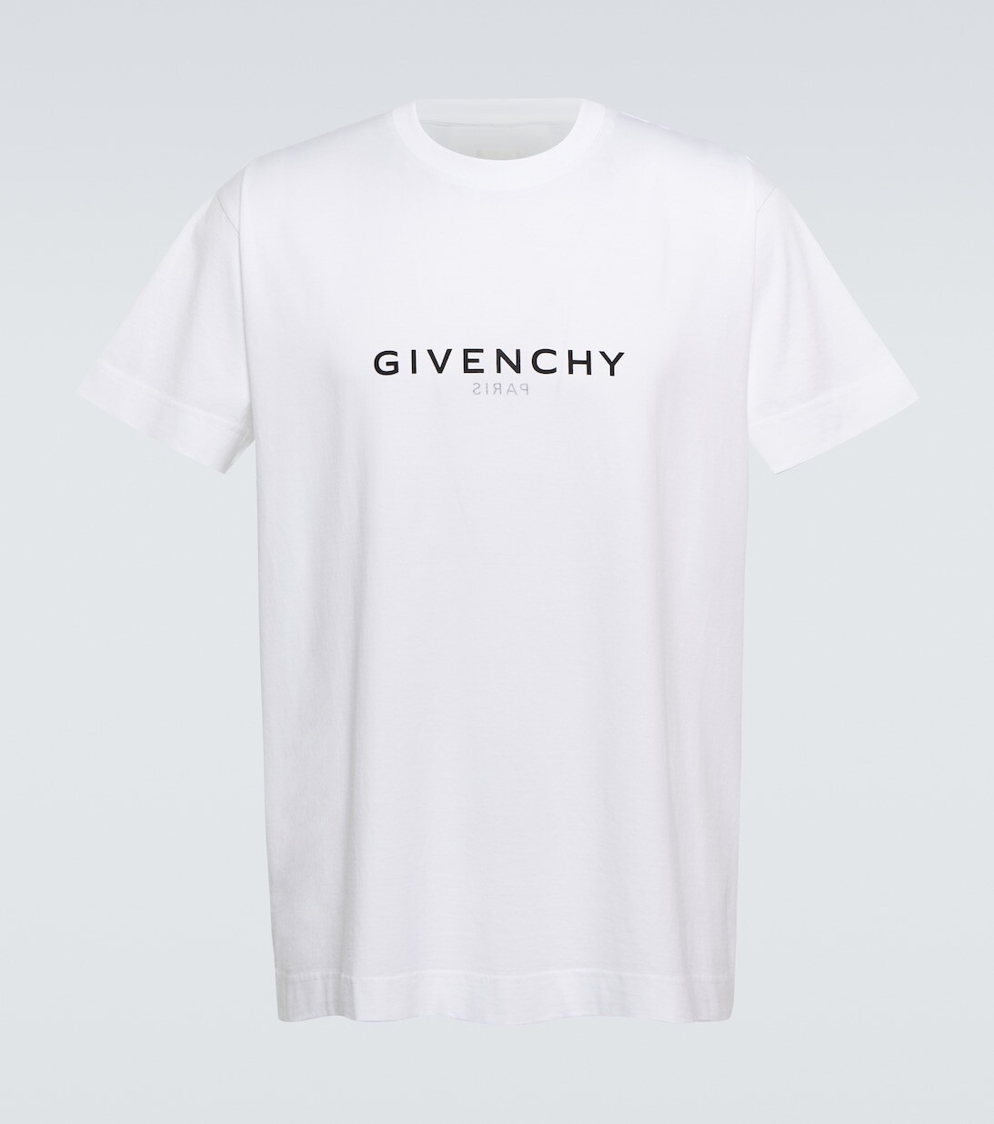 

Футболка оверсайз из хлопкового джерси с логотипом Givenchy, белый