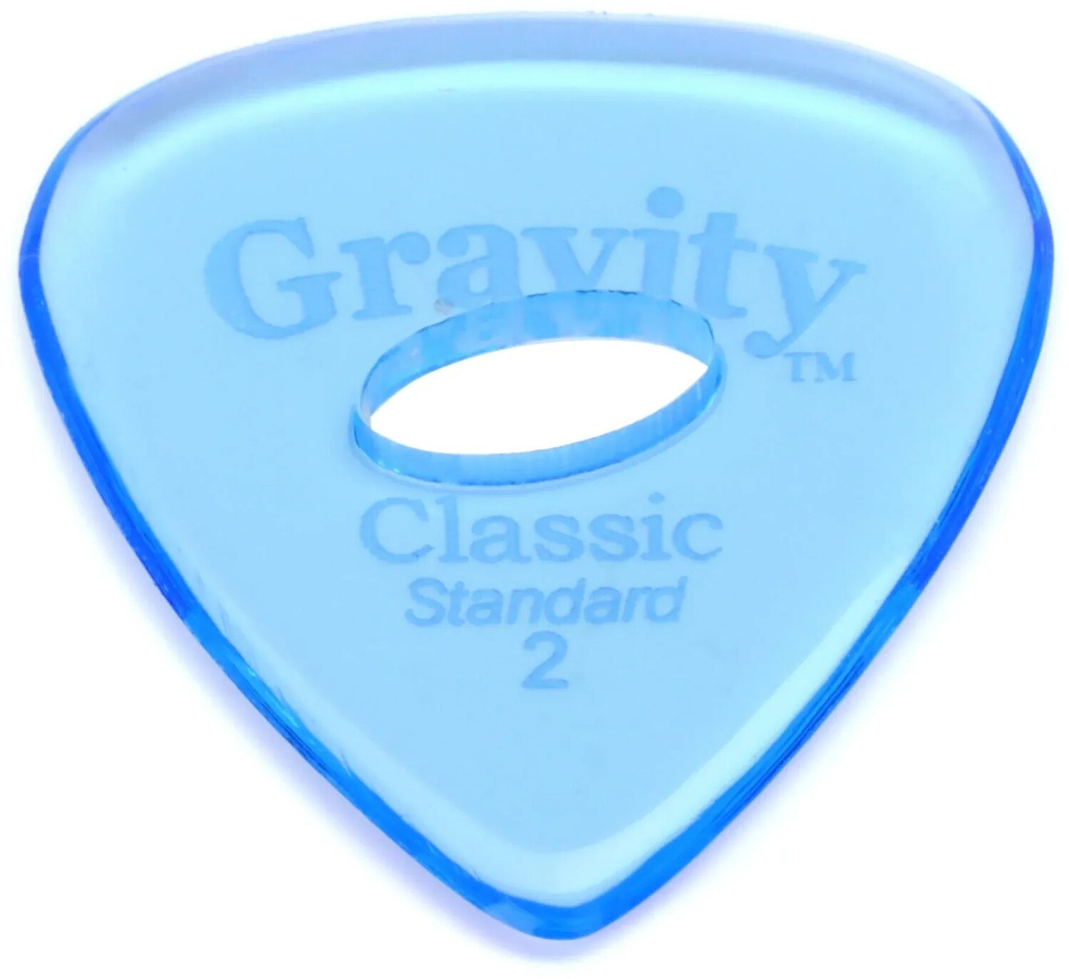 

Gravity Picks Classic — стандартный размер, 2 мм, с овальной ручкой