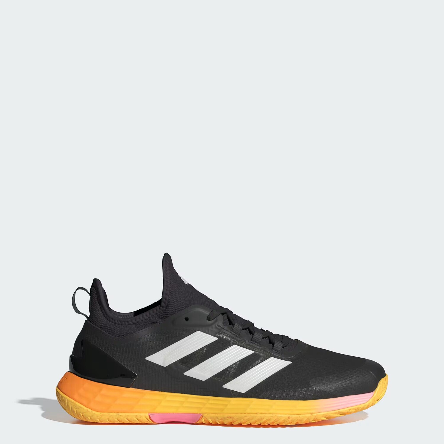 

Теннисные кроссовки Adizero Ubersonic 4.1 Adidas, цвет Aurora Black/Zero Metalic/Spark
