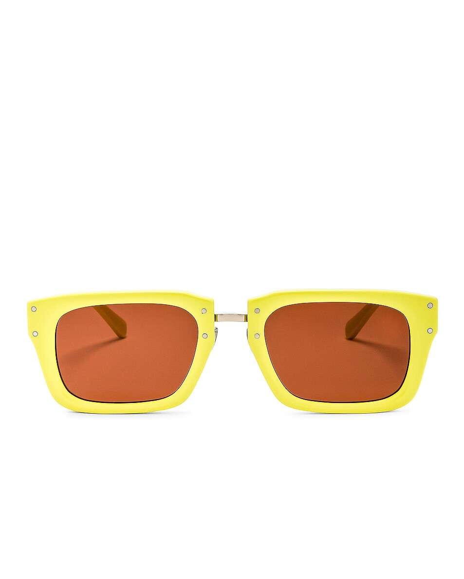 

Солнцезащитные очки Jacquemus Les Lunettes Soli, желтый