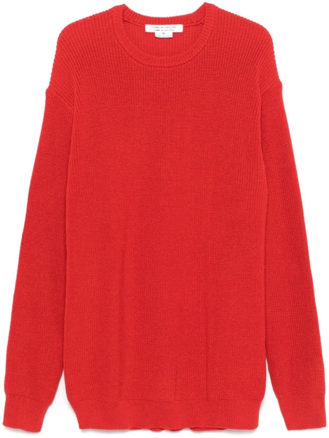 

Свитер в рубчик Comme Des Garçons Shirt, красный