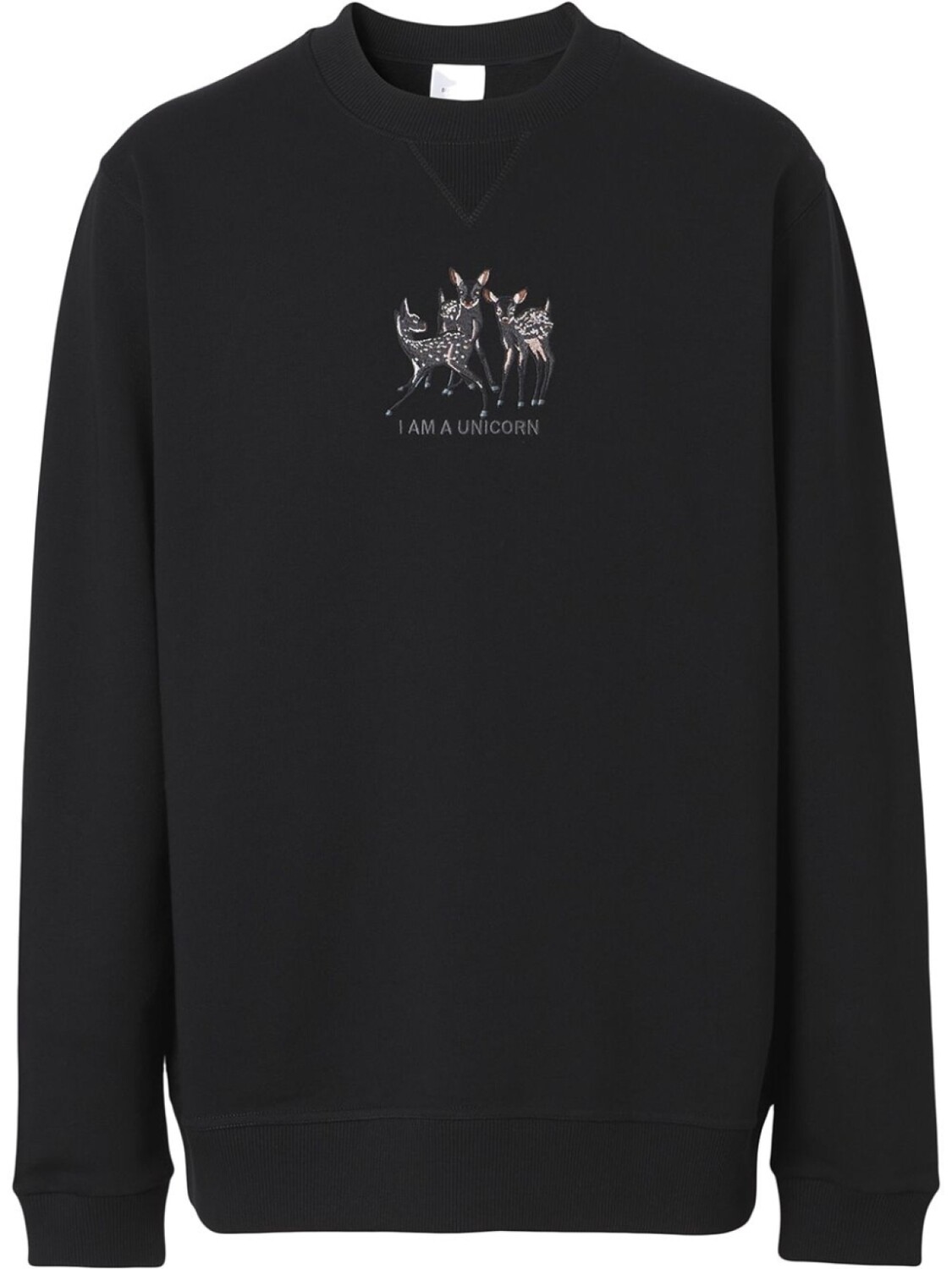 

Толстовка с вышивкой Burberry, черный