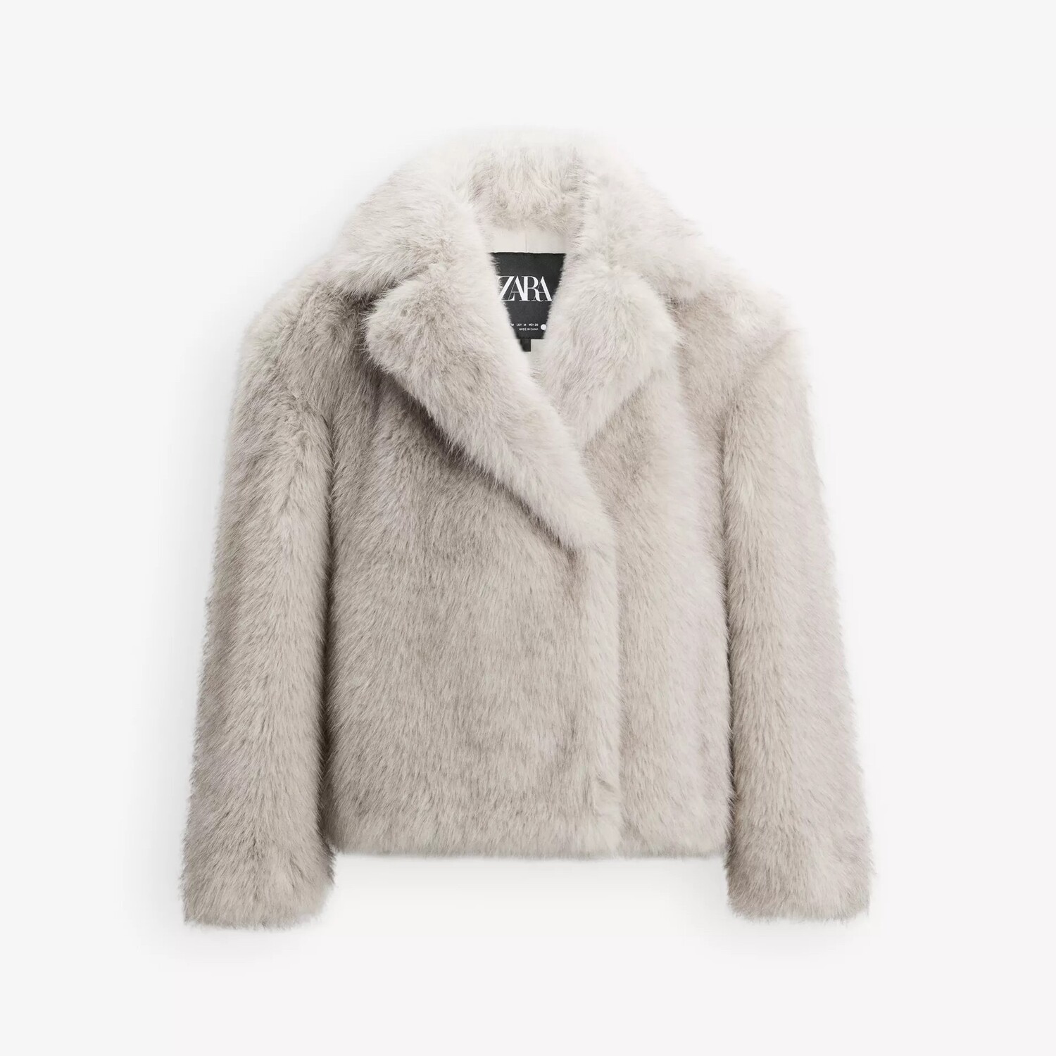 

Куртка из искусственного меха Zara by Carlyne Cerf, светло-коричневый