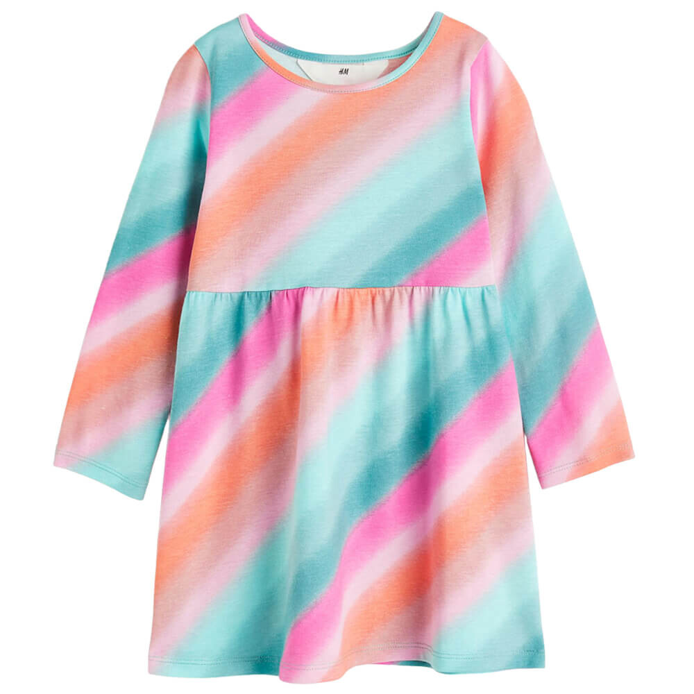 

Платье H&M Cotton Jersey, мультиколор