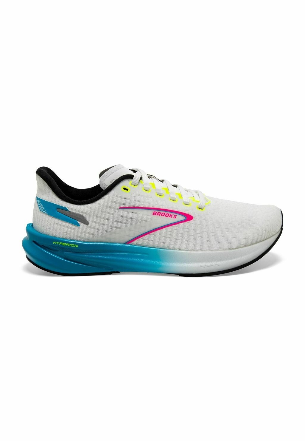 Нейтральные кроссовки HYPERION Brooks, цвет white blue pink