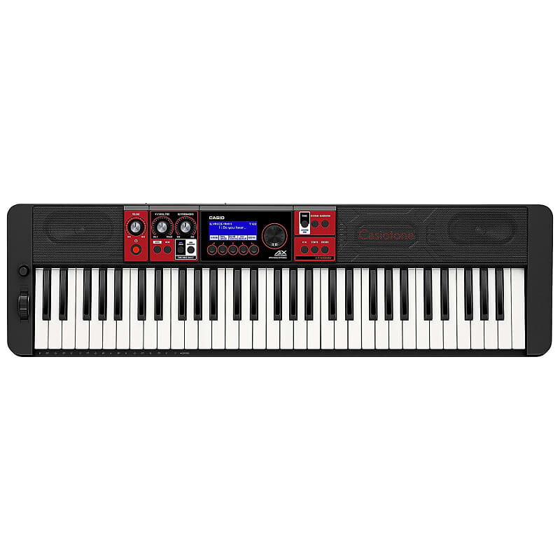 

Casio Casiotone CT-S1000V 61-клавишный вокальный синтезатор, черный