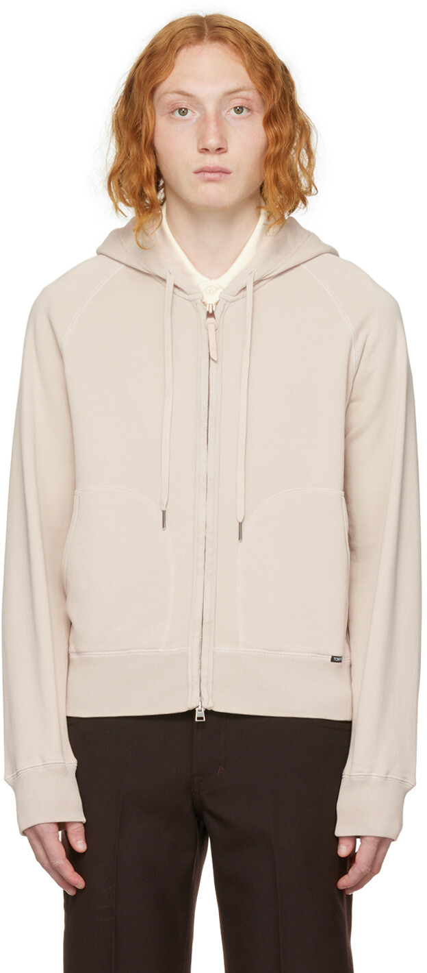 

Худи Off-White, окрашенный в готовом виде TOM FORD, Серый