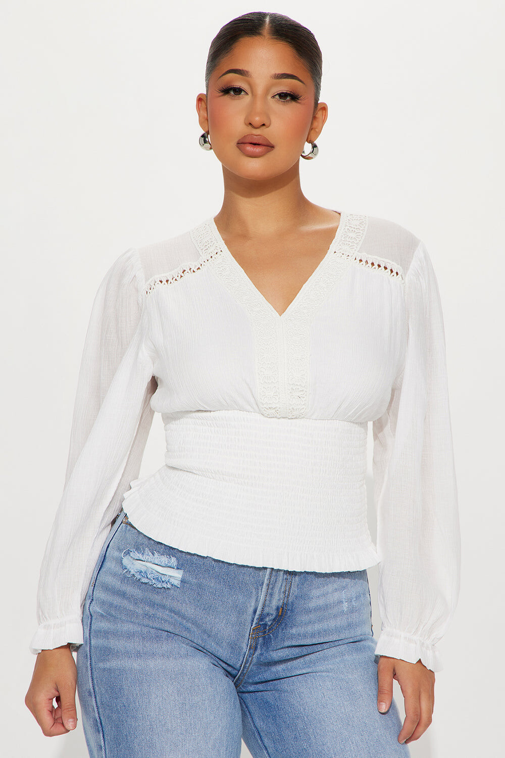 

Блузка Fashion Nova T1674A603, белый
