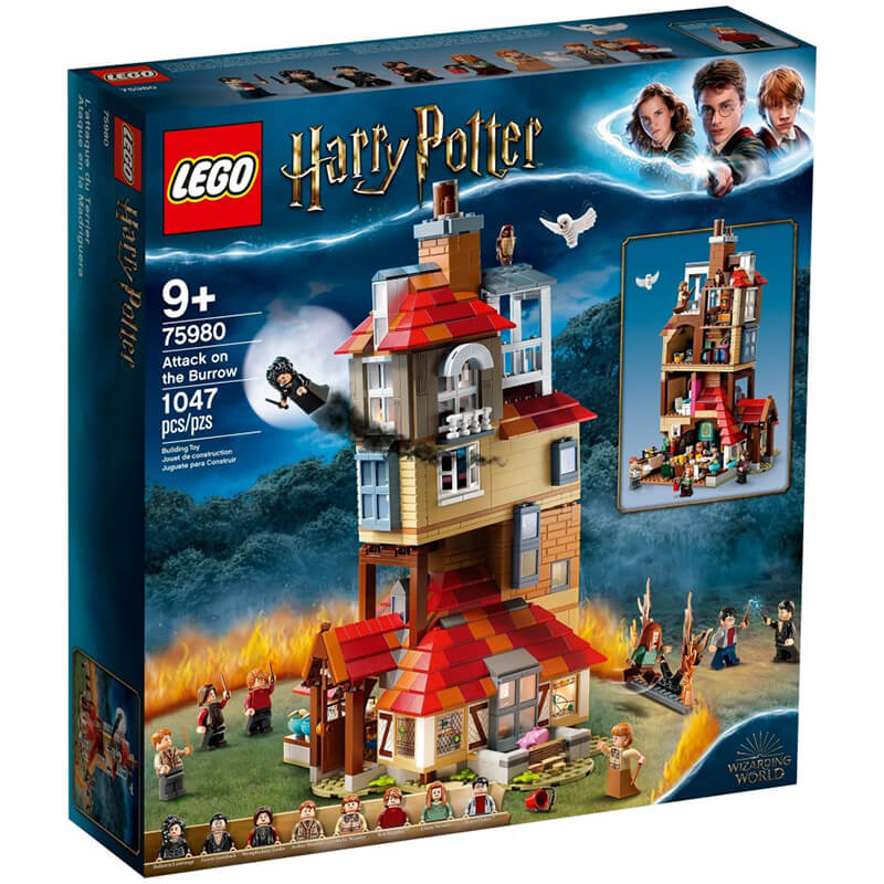 Конструктор LEGO Harry Potter 75980 Нападение на Нору - фото