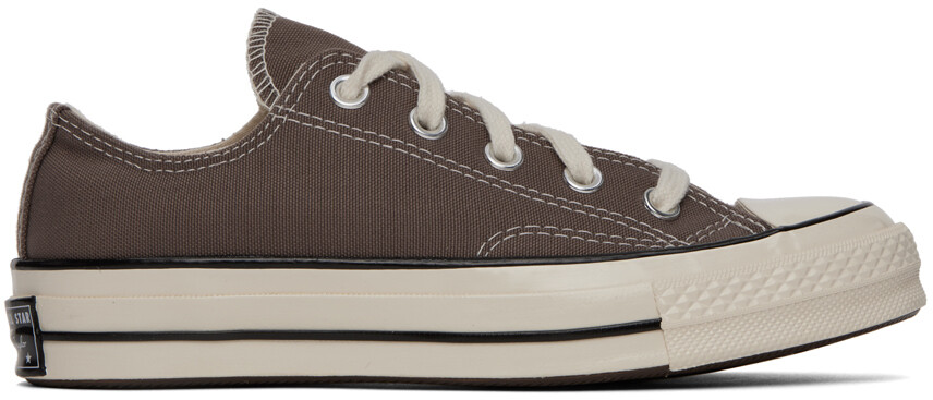

Серо-коричневые кроссовки Chuck 70 Converse