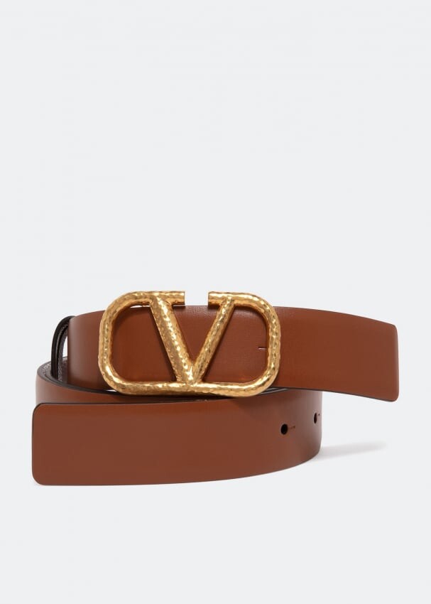 

Ремень VALENTINO GARAVANI VLogo Signature belt, коричневый