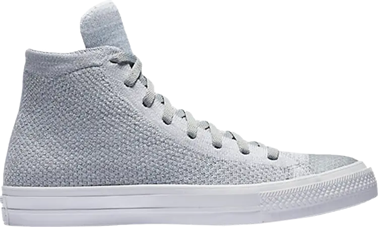

Кроссовки Converse Chuck Taylor All Star Flyknit Hi Wolf Grey, серый