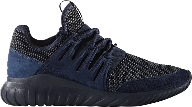 

Кроссовки Adidas Tubular Radial 'Collegiate Navy', синий