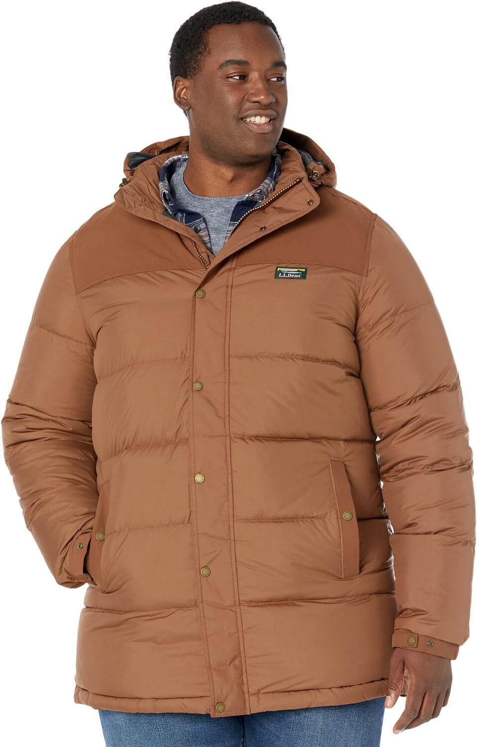 

Классическая пуховая парка Mountain - высокий L.L.Bean, цвет Dark Barley