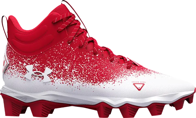 

Бутсы Under Armour Spotlight Franchise RM 2.0 GS Red White, красный