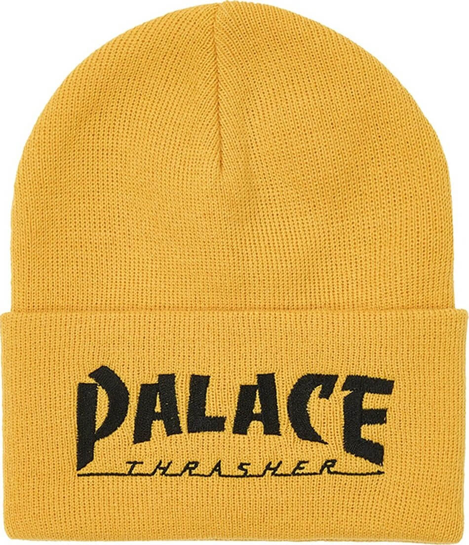 Шапка Palace x Thrasher, желтый