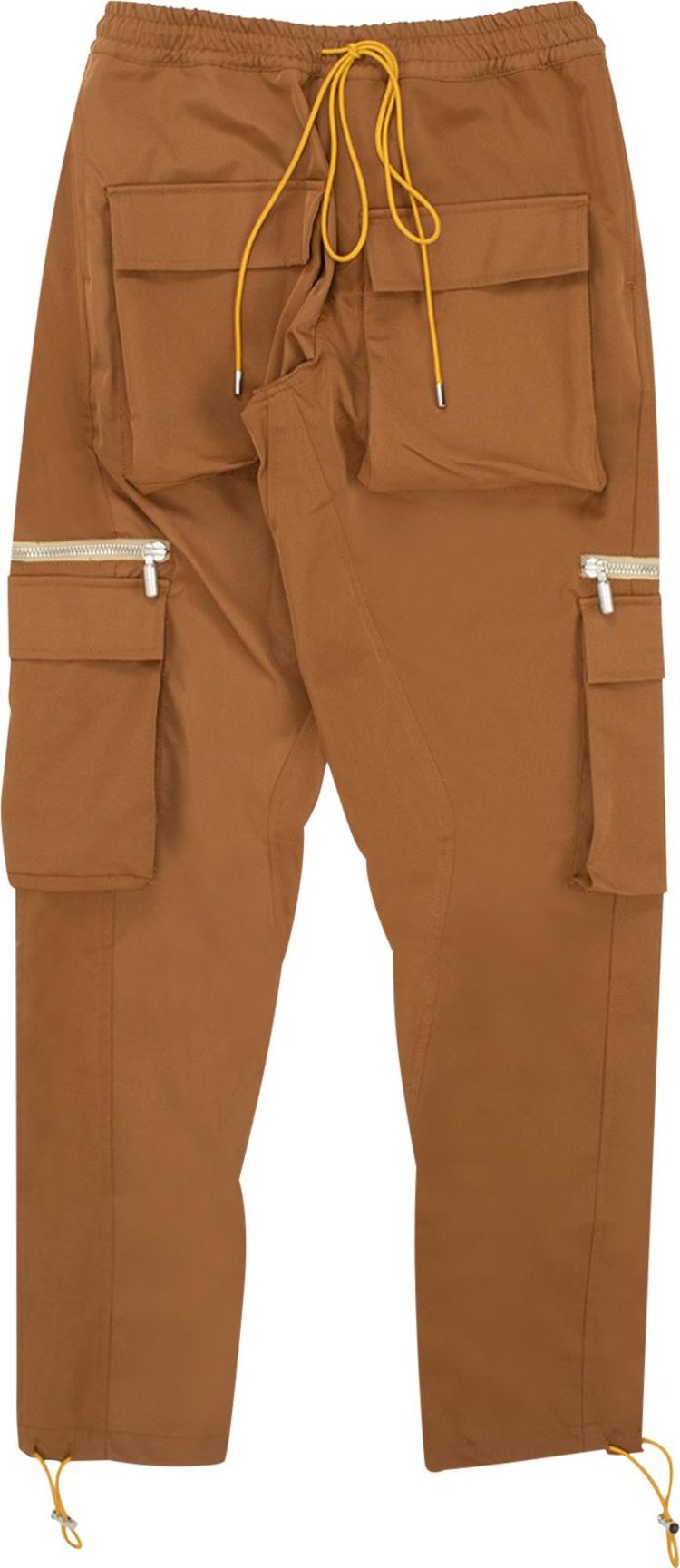 Брюки Rhude Classic Cargo Pants 'Brown', коричневый повседневные брюки adidas ub pnt cargo pockets industial style pants men brown коричневый