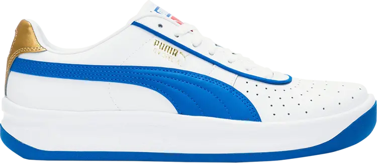 

Кроссовки Puma GV Special White Blue Gold, белый