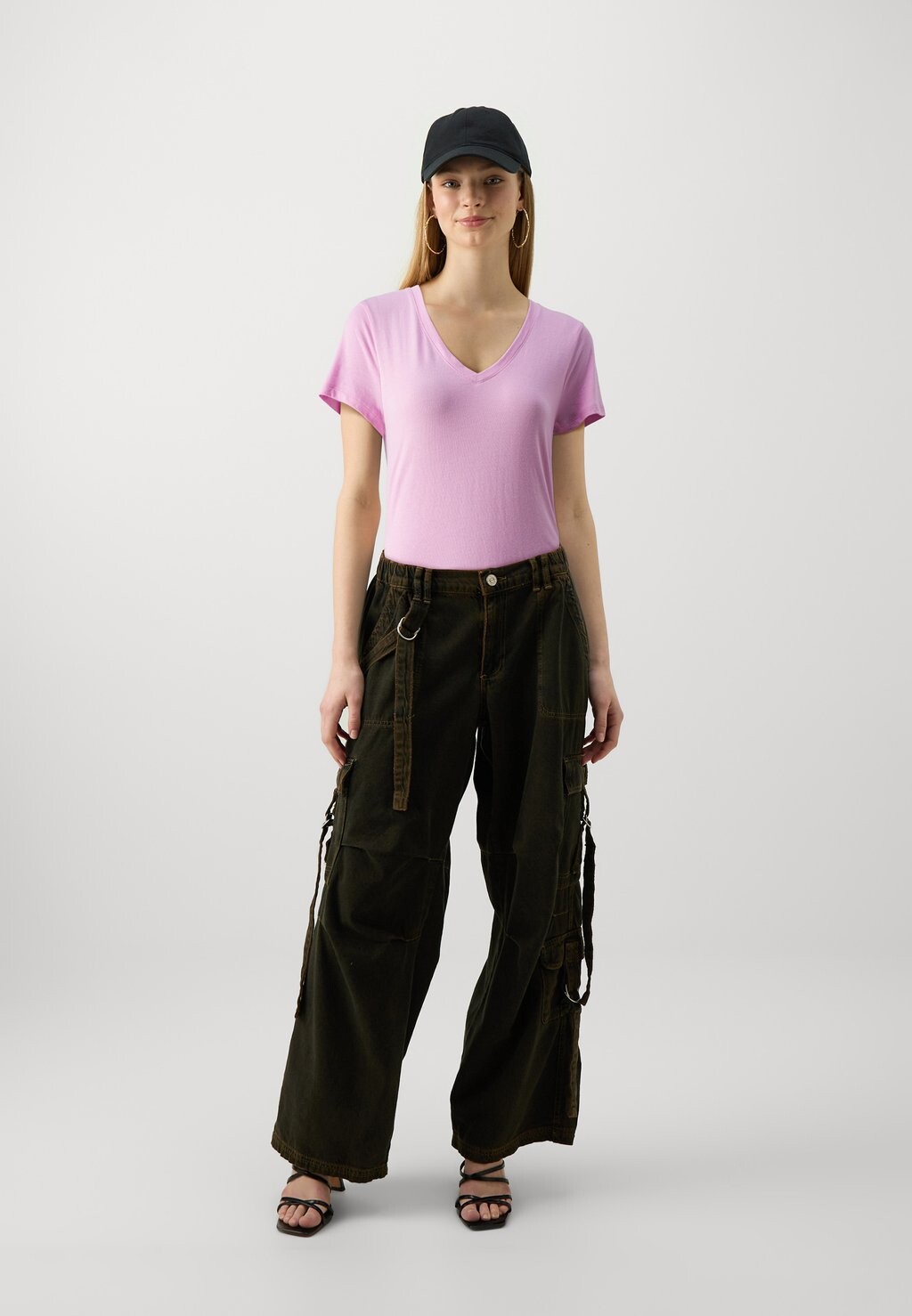 

Базовая футболка GAP, розовый