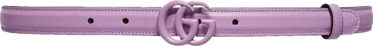 

Ремень Gucci GG Marmont Thin Belt Light Purple, фиолетовый