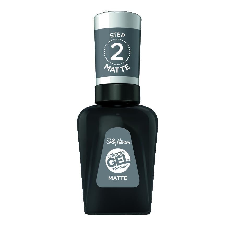 Sally Hansen Miracle Gel Top Coat Матовое матовое верхнее покрытие 14.7мл