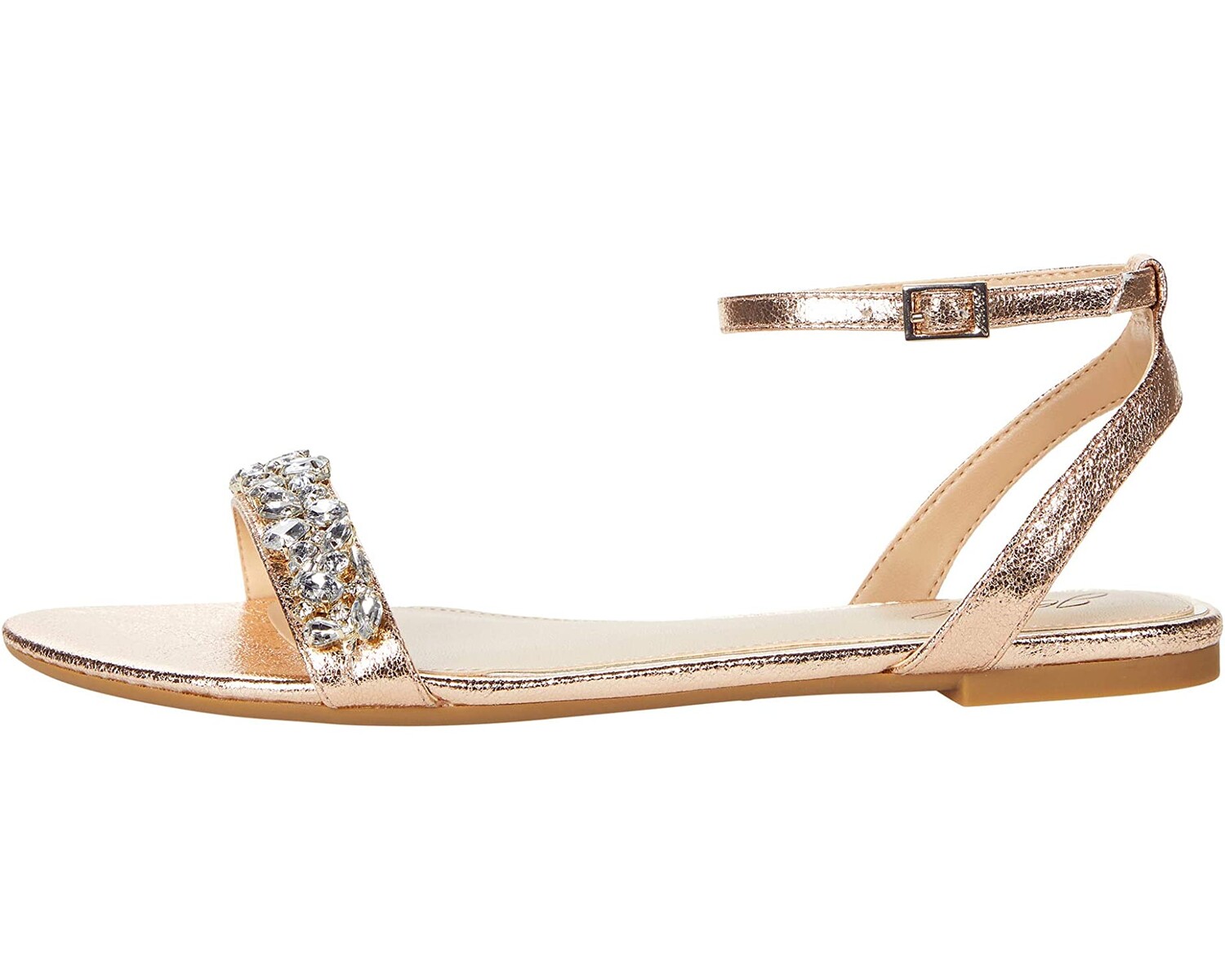 

Сандалии Ohara Jewel Badgley Mischka, розовое золото