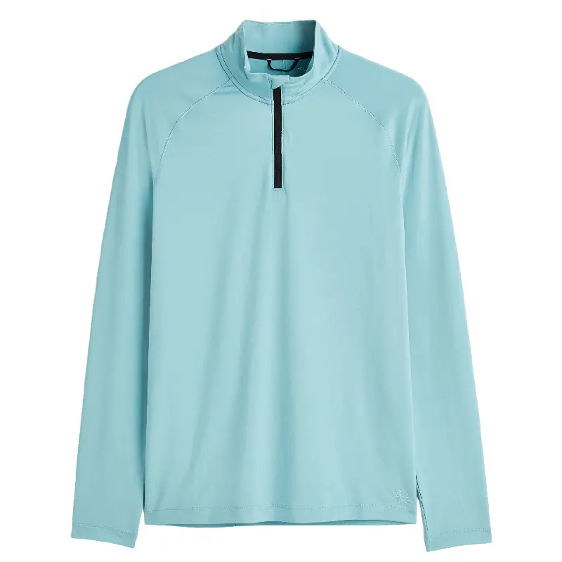 

Рашгард H&M Regular Fit Long-sleeved Sports, голубой