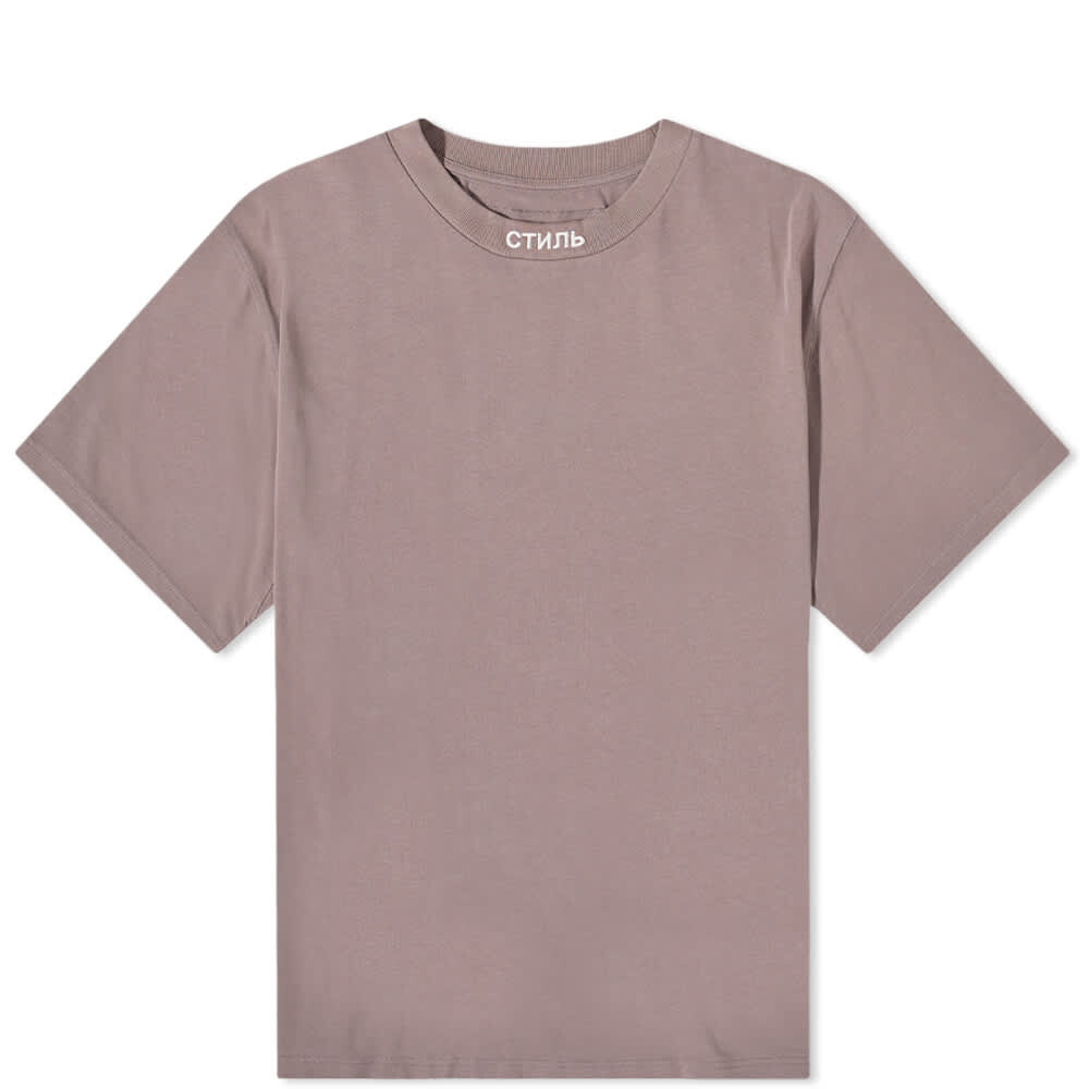 

Футболка Heron Preston CTNMB Collar Logo Tee, Серый