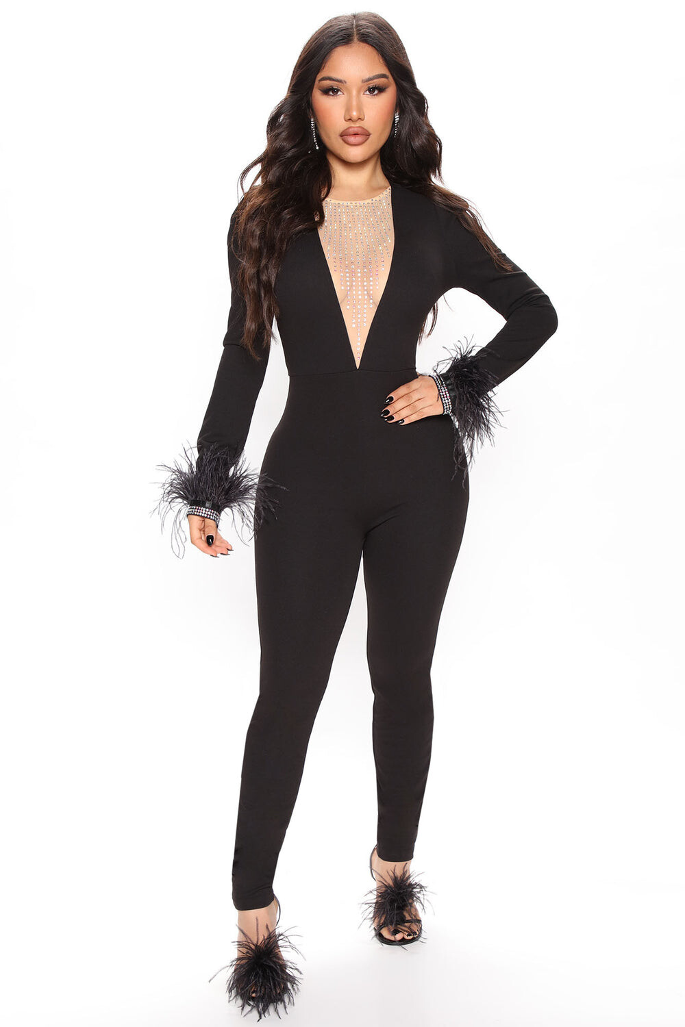 

Комбинезон Fashion Nova BCCJS70809, черный