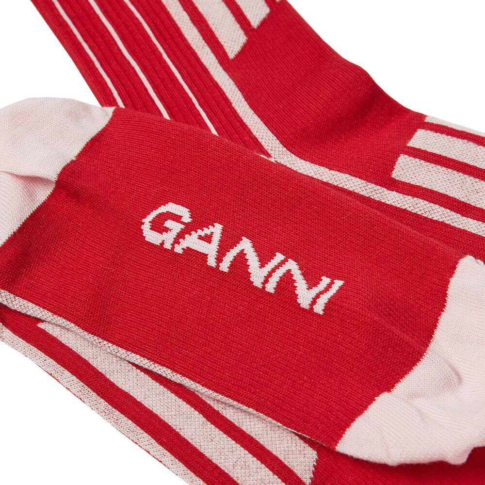 

Спортивные носки с логотипом GANNI