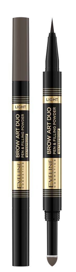 

Eveline Brow Art Duo ручка для бровей, 8 g