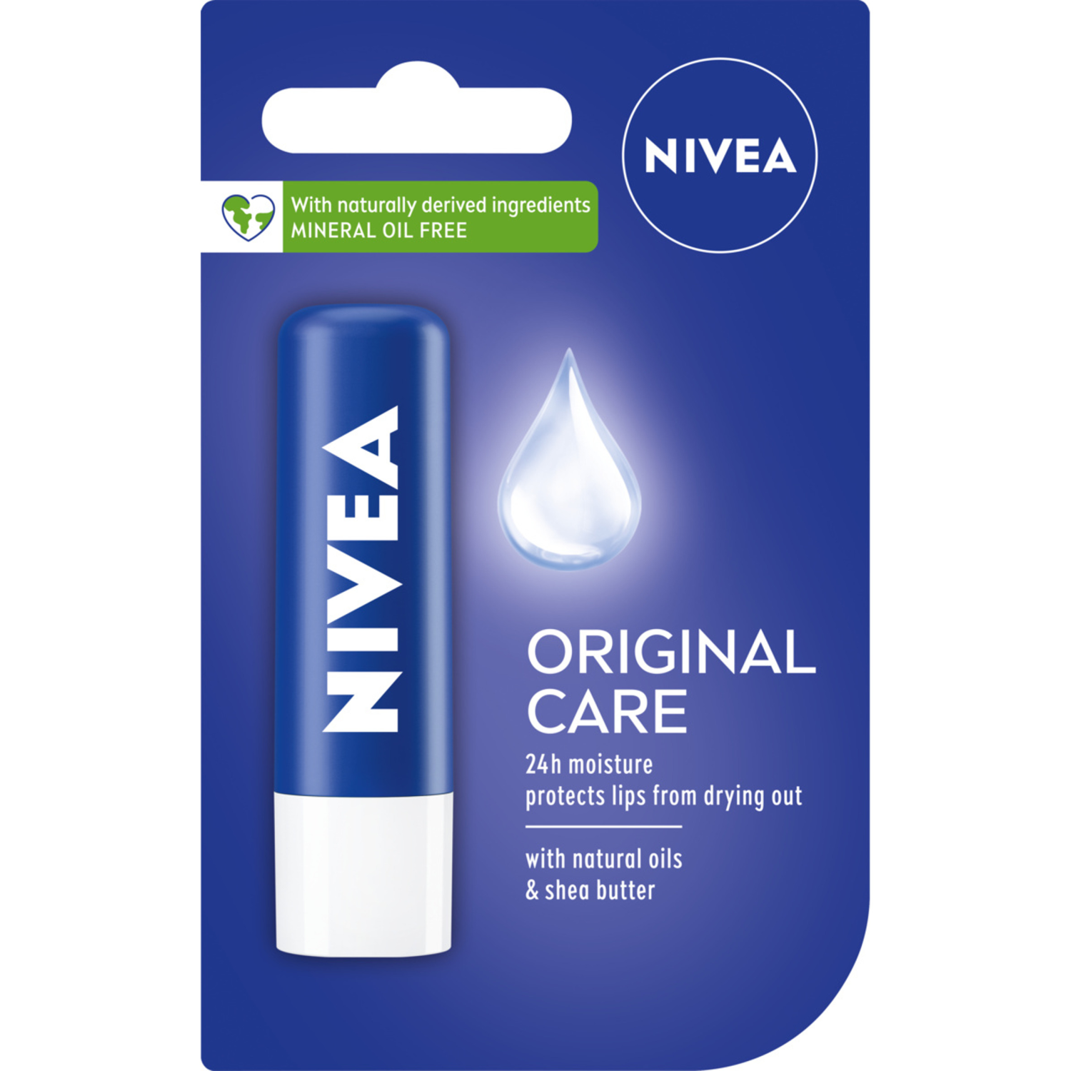 Nivea Original Бальзам для губ Original Care, 4,8 г - фото