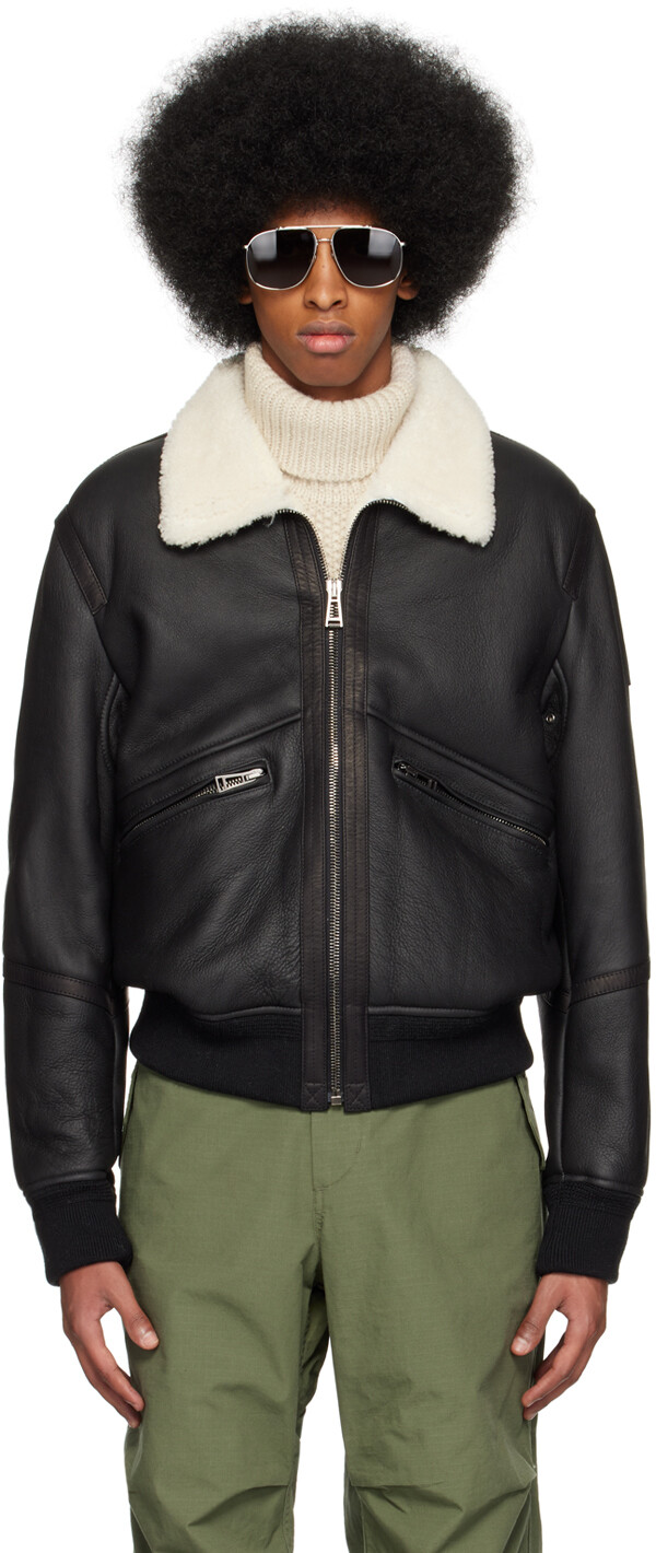 

Черная короткая дубленка Tracer Belstaff, Черный