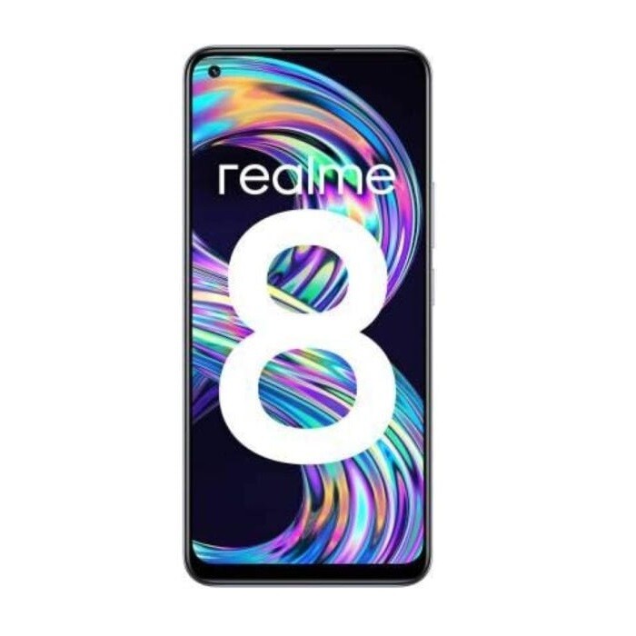 

Смартфон Realme 8 4G 8/128 ГБ, Cyber Silver, Серебристый