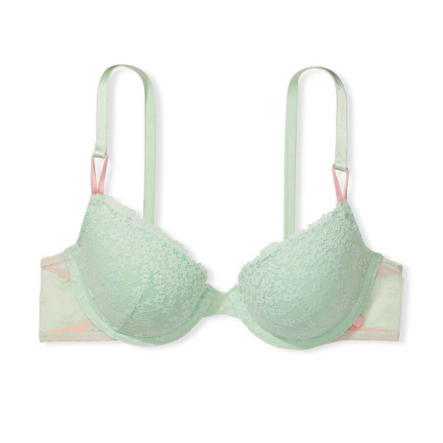 

Бюстгальтер на косточках Victoria's Secret Sexy Tee Lightly Lined Demi, мятный