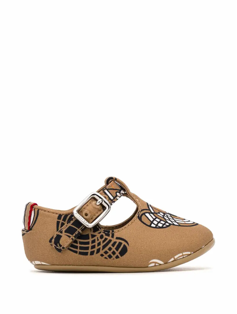 

Текстильные кроссовки Thomas Bear Burberry
