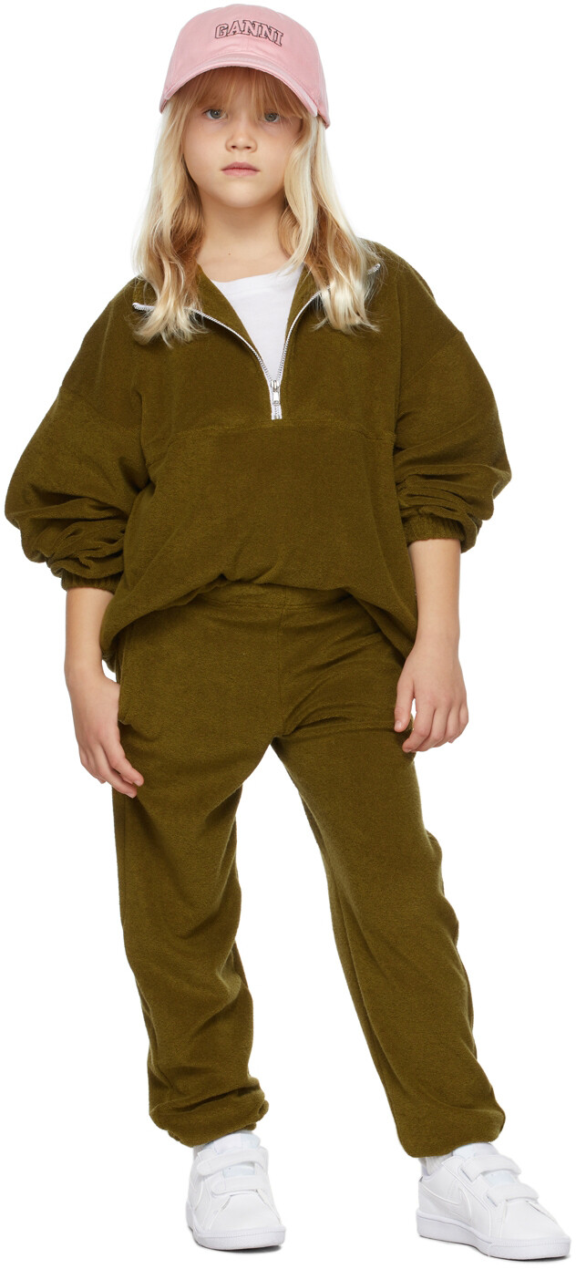 

SSENSE Exclusive Kids Khaki Terry Beachwood Lounge Брюки Gil Rodriguez