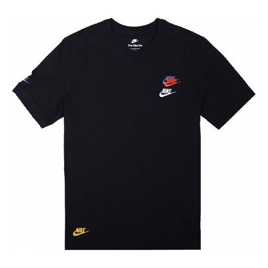 

Футболка Nike AS Men's Nike Sportswear Tee Club ESSENTIALS Black, Черный