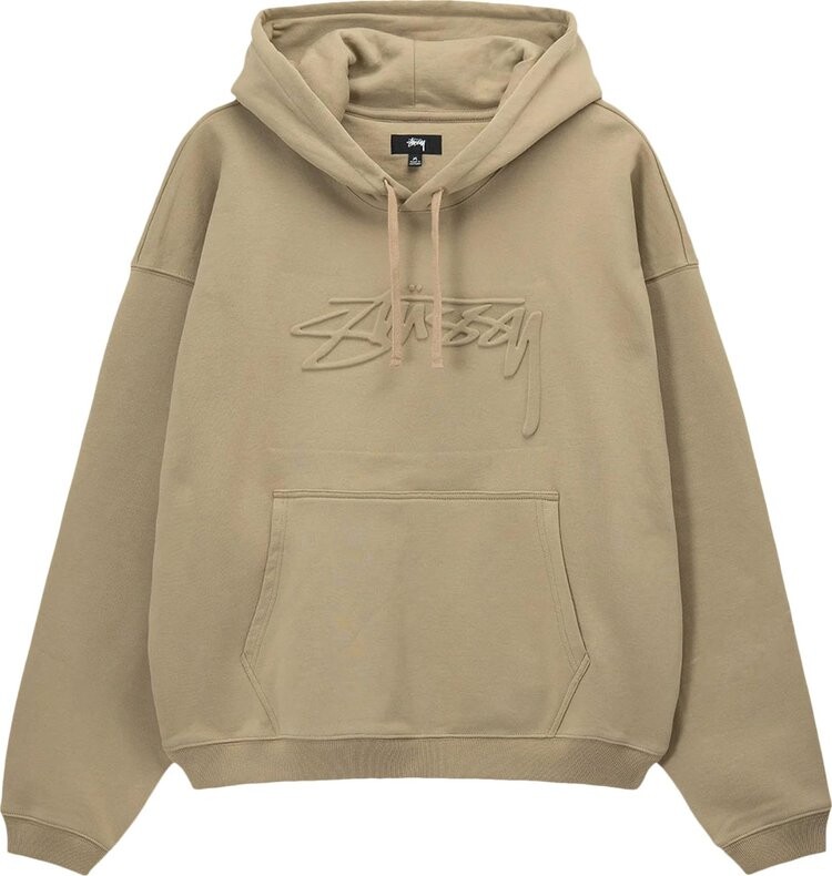 

Худи Stussy Relaxed Oversized Hoodie 'Khaki', загар