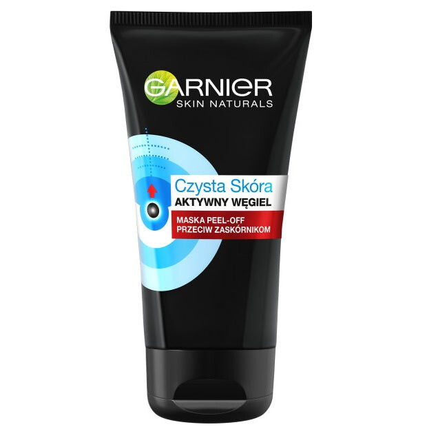 

Garnier Pure Skin Активный уголь отшелушивающая маска против черных точек 50мл